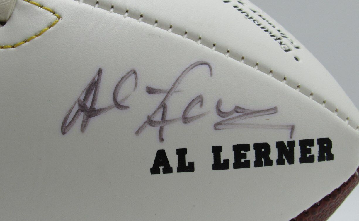 Carmen Policy/Al Lerner Dual-Autographed Full