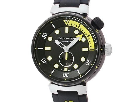 Louis Vuitton Tambour Street Diver Neon Black