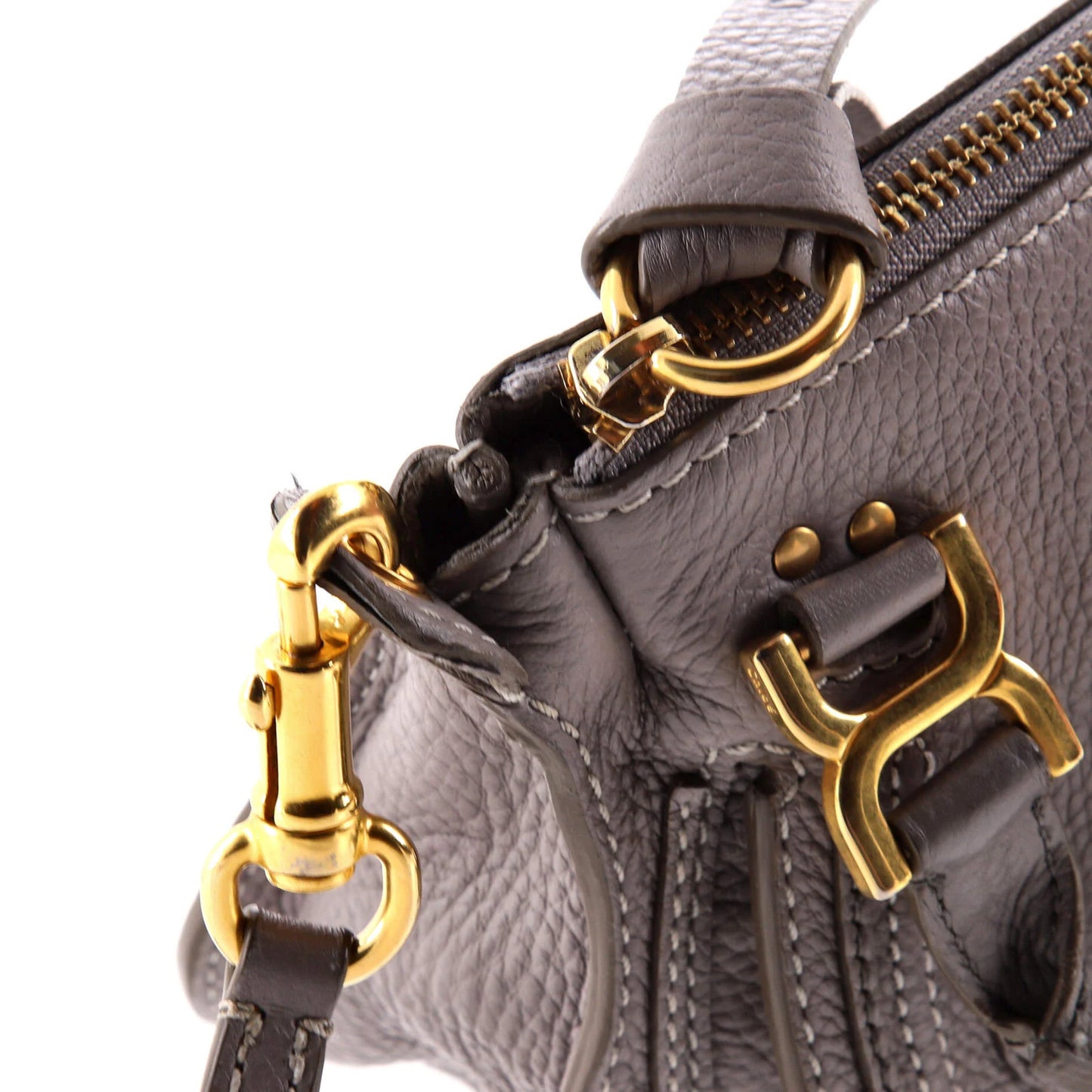 Chloe Marcie Satchel Leather Baby
