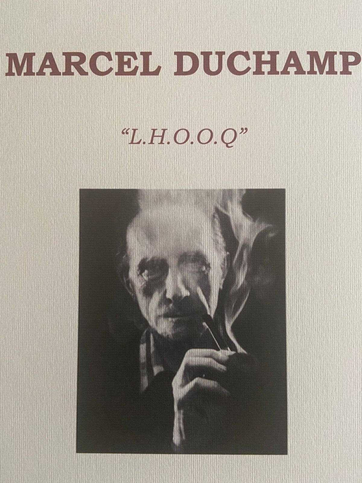 Marcel Duchamp Lithograph