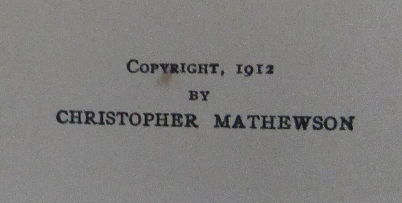 "Pitching In A Pinch" By Christopher Mathewson