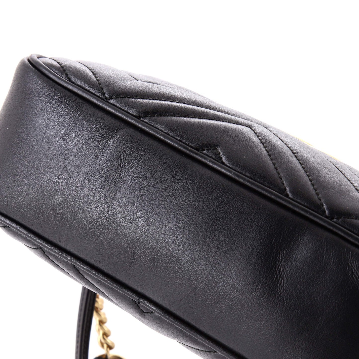 Gucci Gg Marmont Shoulder Bag Matelasse Leather Small