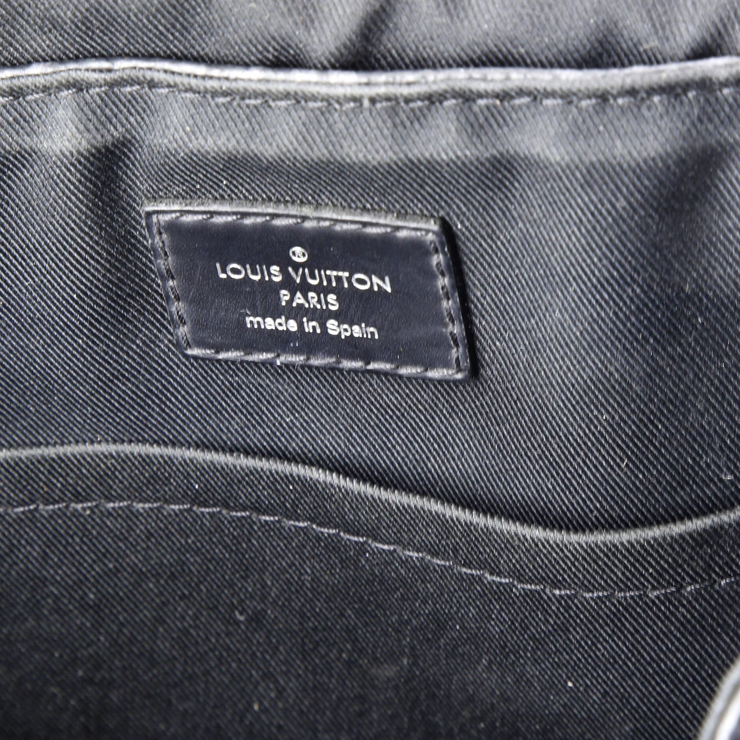 Louis Vuitton District Messenger Bag Monogram Eclipse Canvas Pm