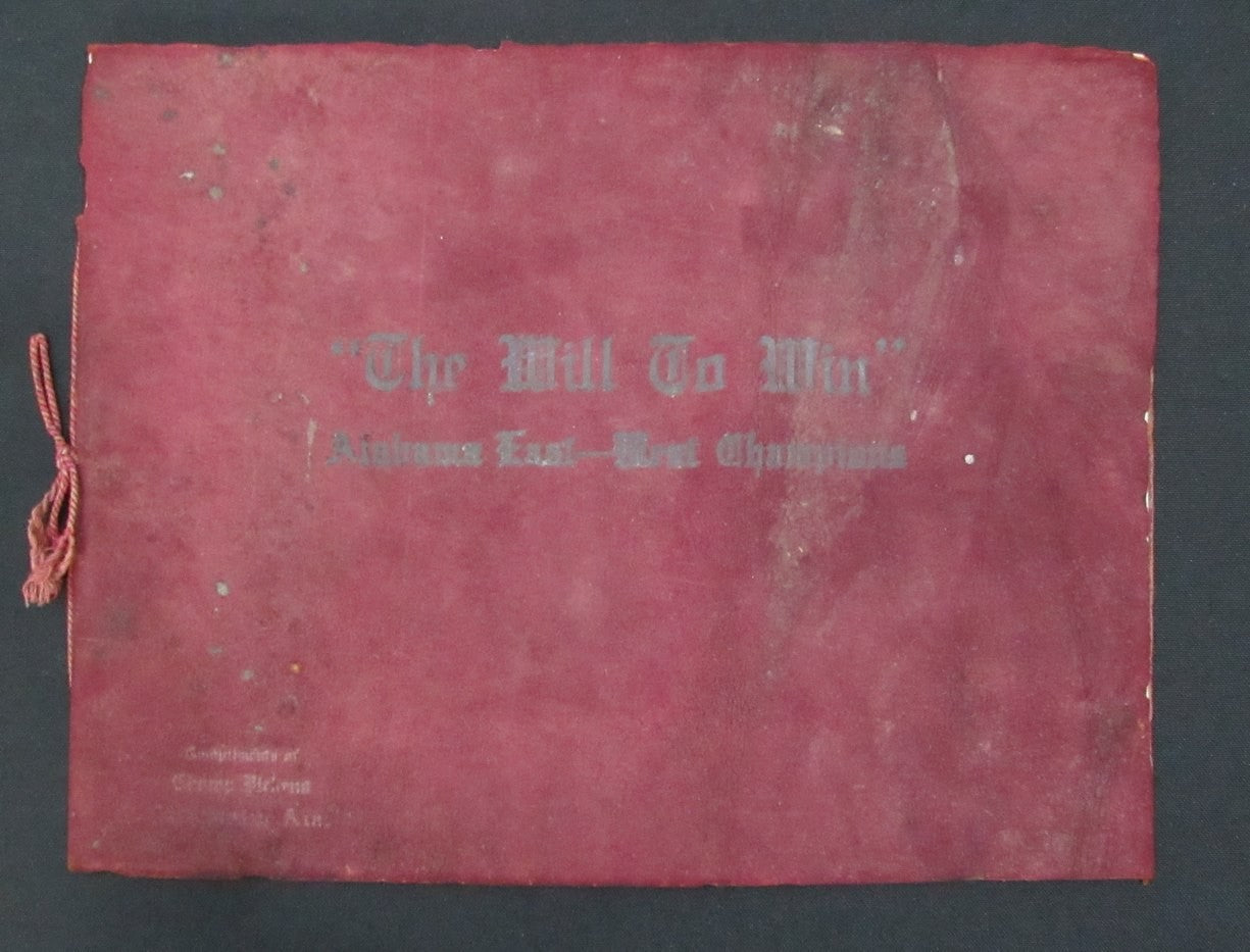 1926 Rose Bowl "Will To Win" Pictorial