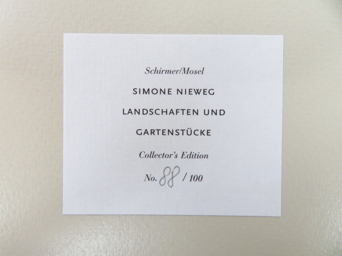 Simone Nieweg - Landshaften Und Gartenstucke
