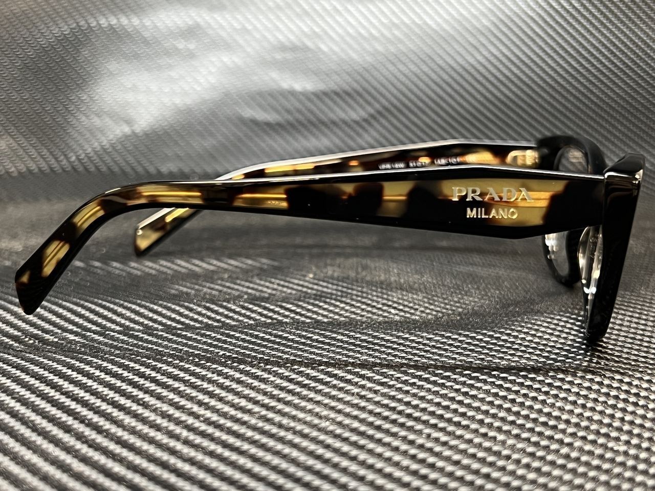 Prada Pr 19Wv 1Ab1O1 Black Cat Eye 53 Mm Women'S