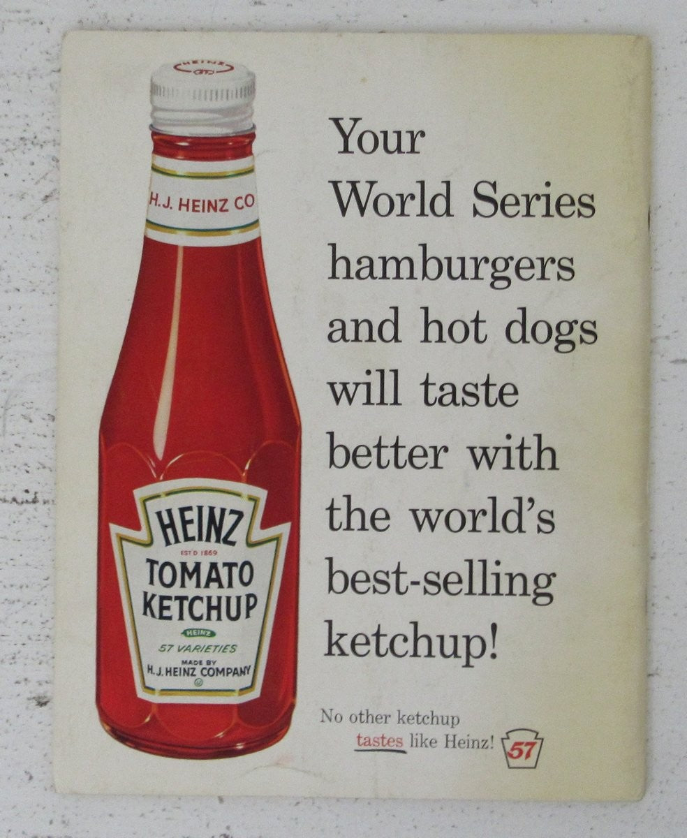 Bill Mazeroski Signed 1960 World Series Program Pirates vs. Yankees JSA 198645