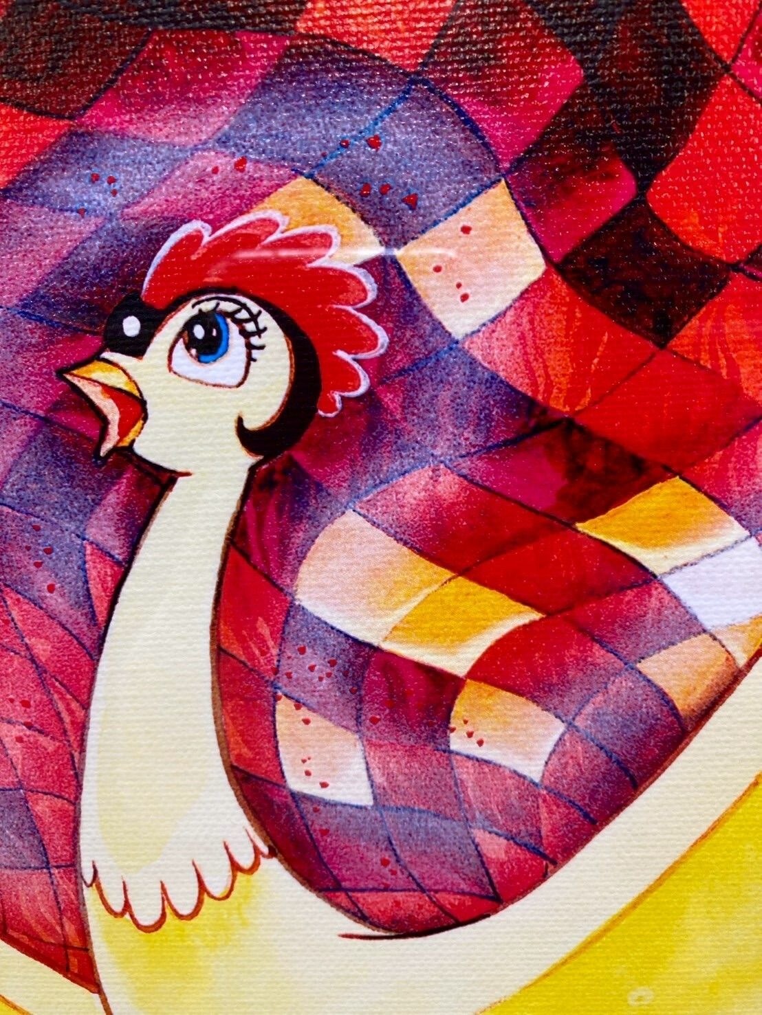 Osamu Tezuka Piezograph Canvas "Phoenix" Limited Edition 14/200 Signed Print