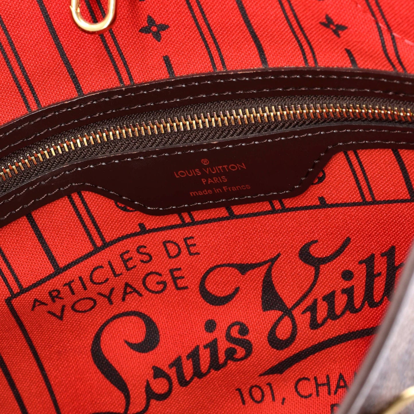 Louis Vuitton Neverfull Tote Damier Pm