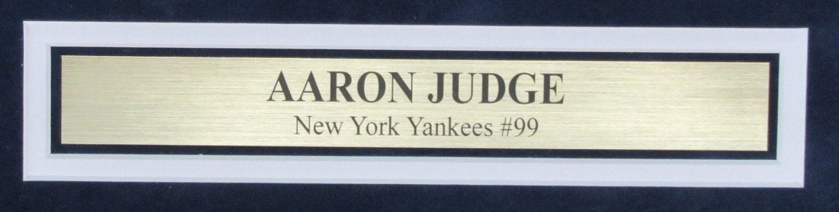 Aaron Judge Autographed 16X20 Photo New York Yankees Framed Fanatics186287