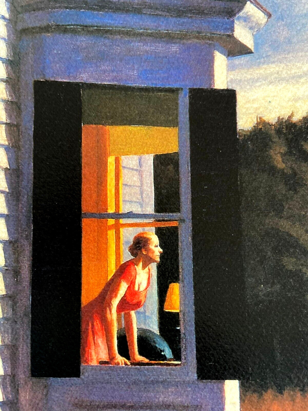 Edward Hopper Lithograph 'Tomorrow At Cape Cod'