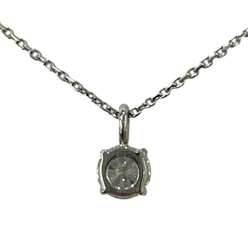 Diamond Necklace Pt900 With 0.85Ct Diamond