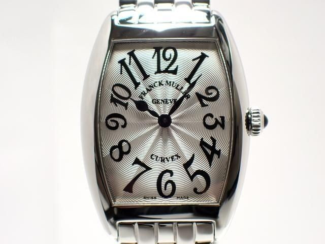 Franck Muller Ladies Tonneau Curvex Silver 1752Bqz