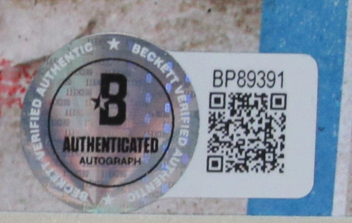 Cm Punk Wwe Wrestler Signed/Autographed 11X14 Photo Framed Beckett 198566