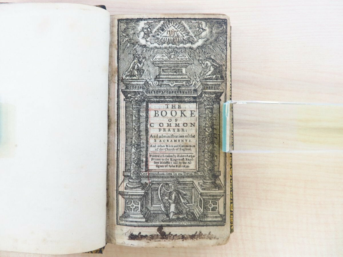 1630S Antique Bible 4 Christian Books : Prayer