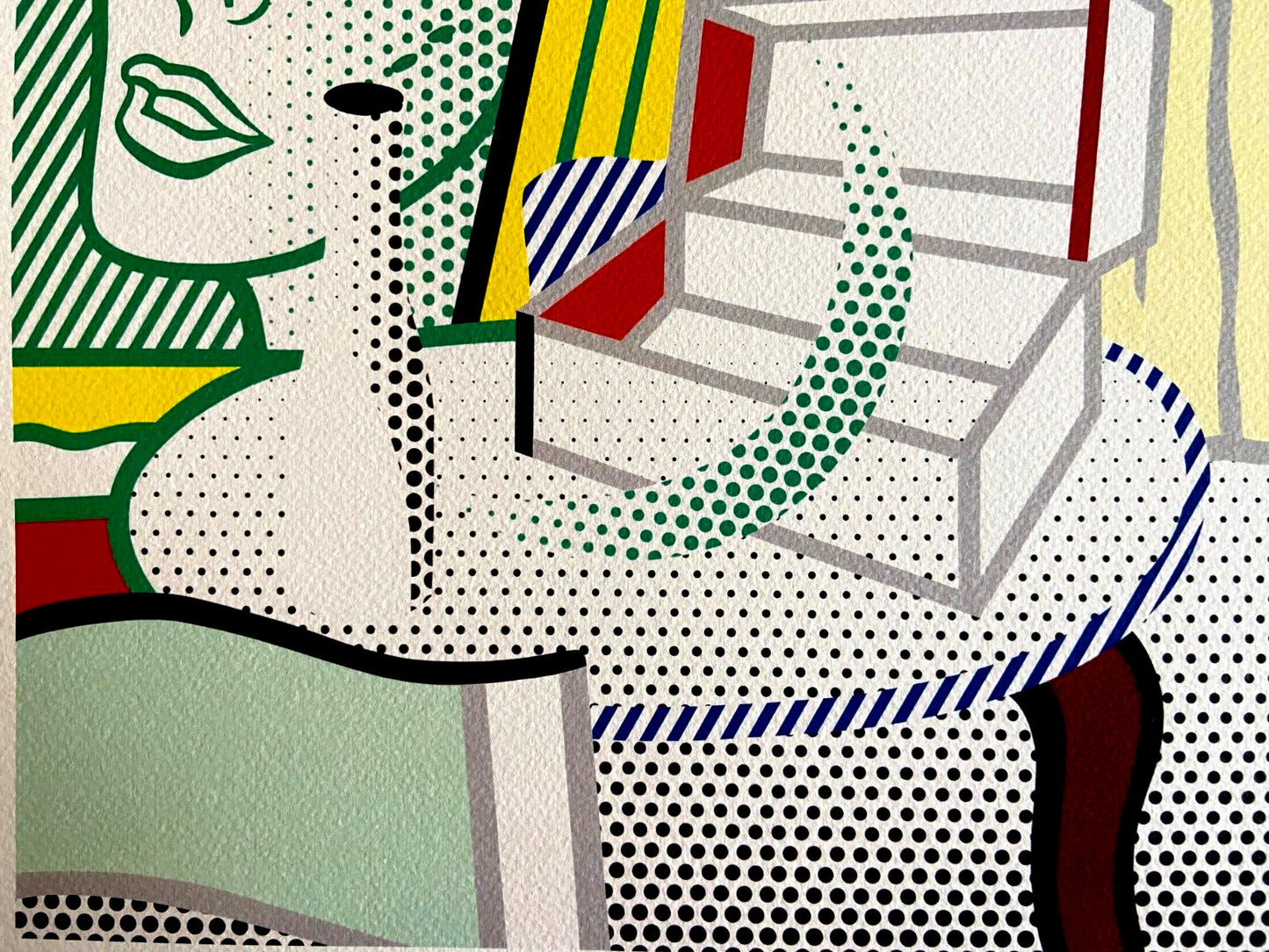 Roy; Lichtenstein Lithograph Coa Numbered A Hand Signed Limited