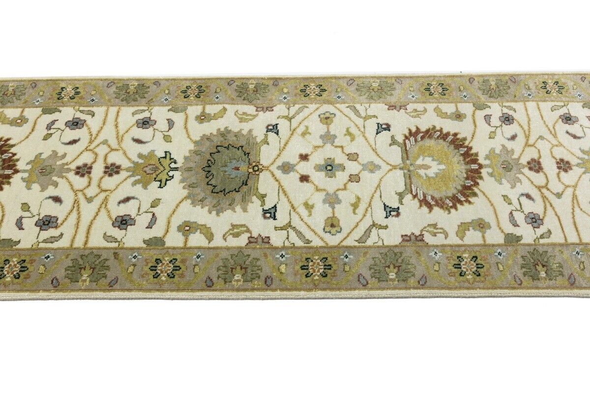 Hand-Knotted Peshawar Chobi Floral Oriental