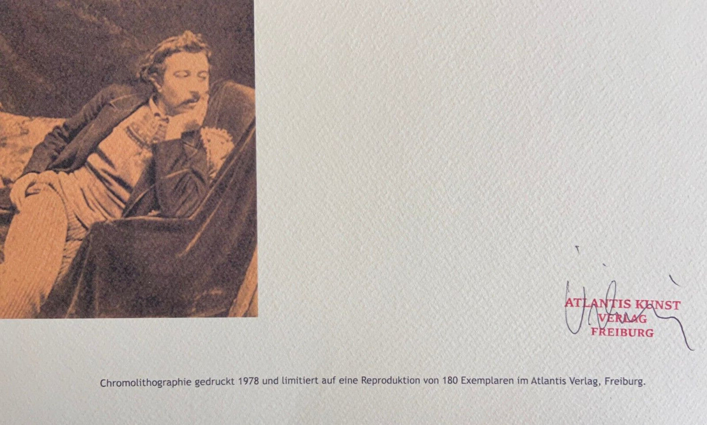 Paul Gauguin Lithograph Coa Signed Numbered By