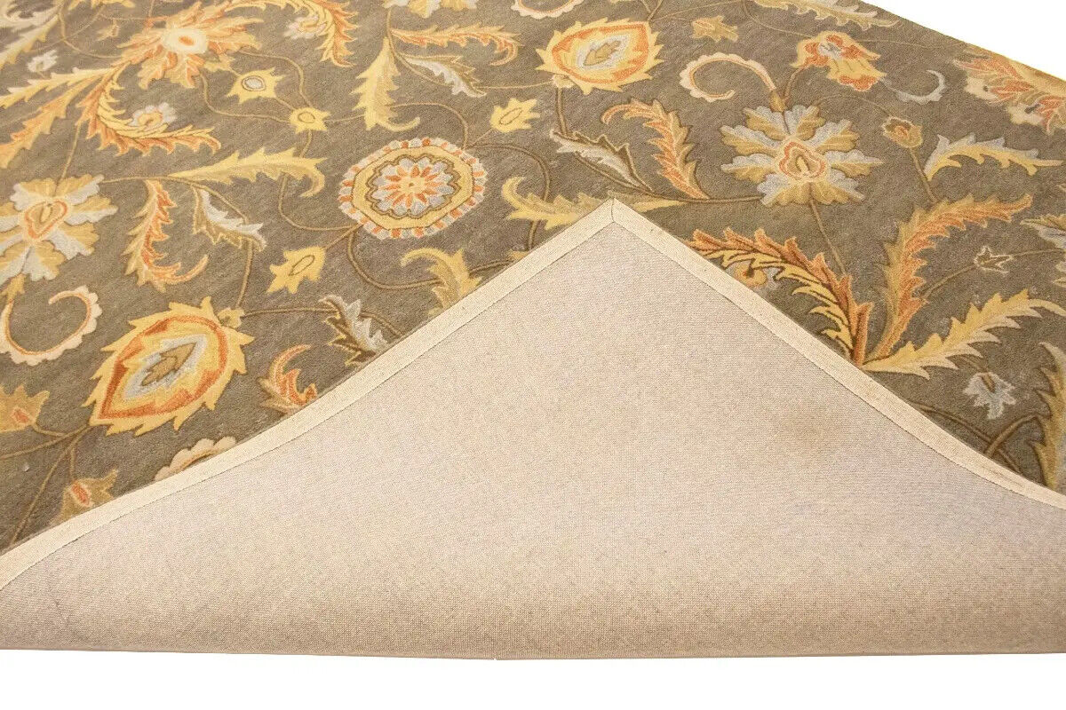 8X11 Ft Hand-Tufted Modern Oriental Rug Large