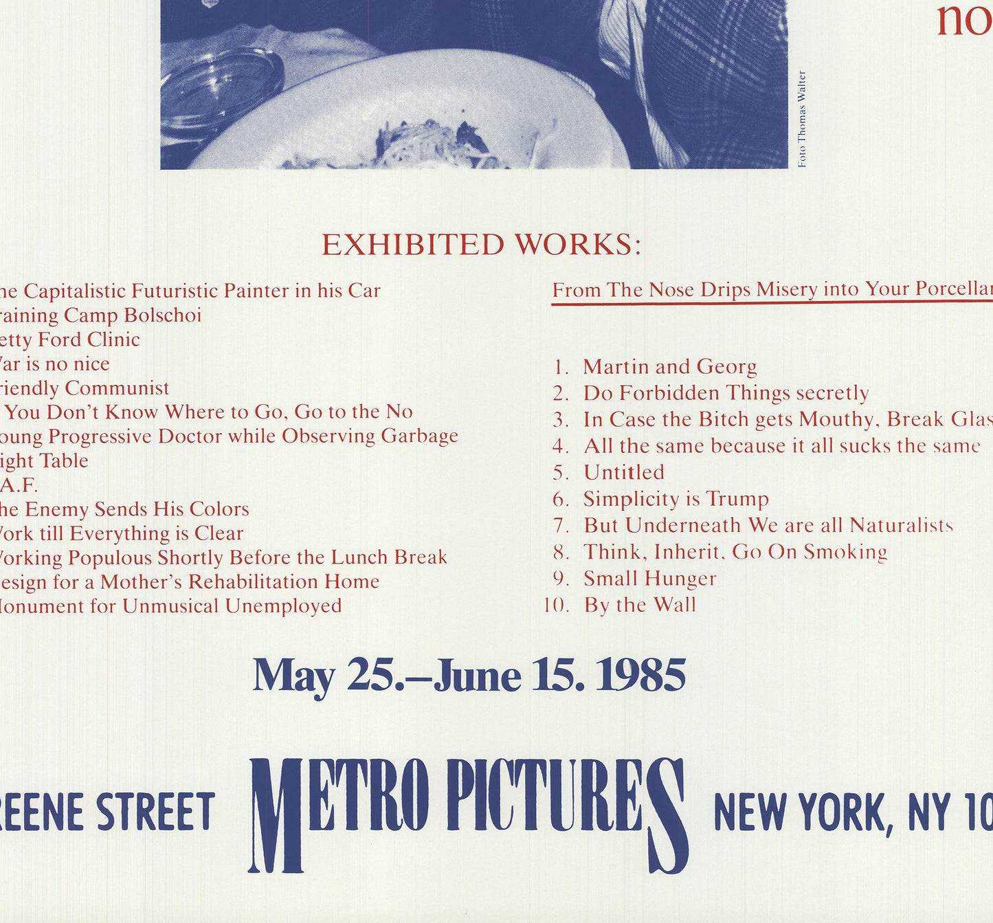 Martin Kippenberger Selling America And Buying El Salvador " Offset L