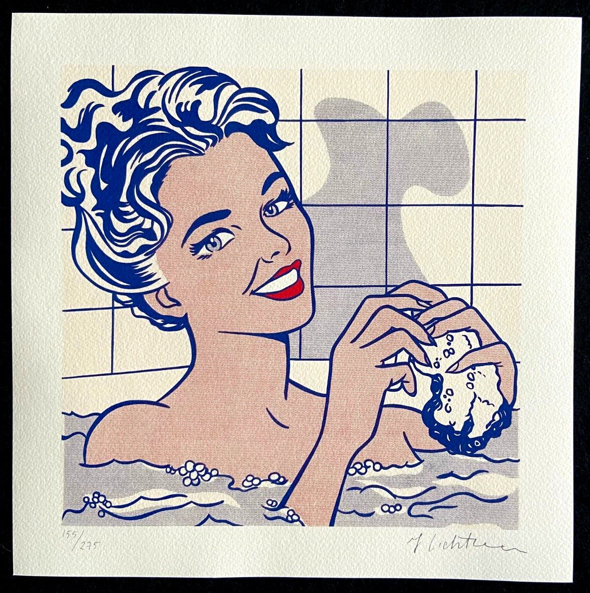 Roy Lichtenstein Lithograph Signed Numbered