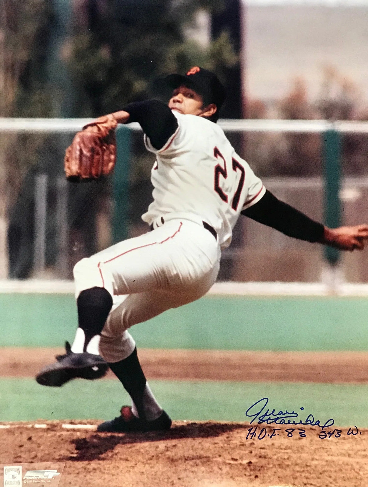 Juan Marichal Autographed 16X20 Baseball Photo
