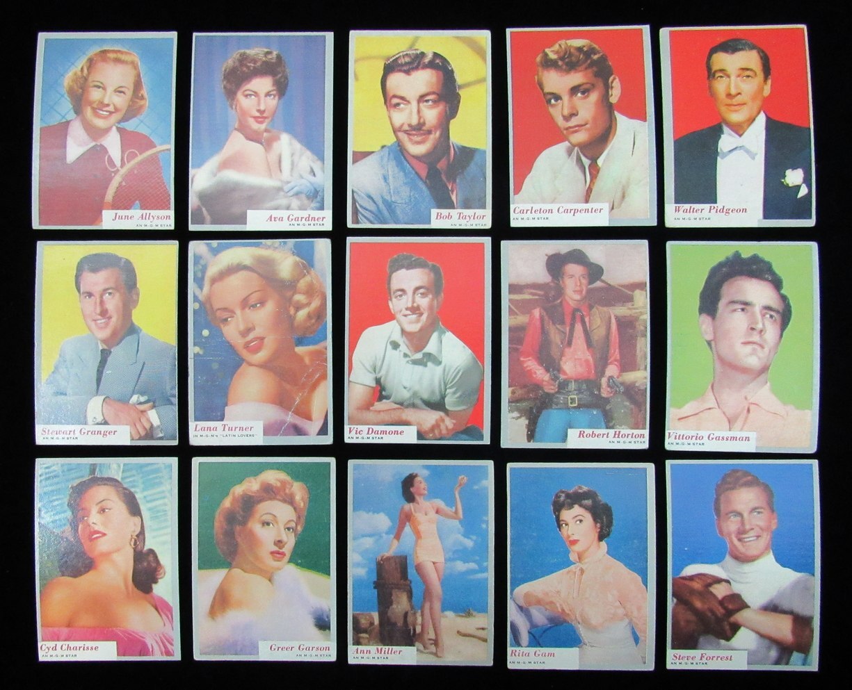 1953 Topps Who-Z-At-Star Complete (80) Card Set