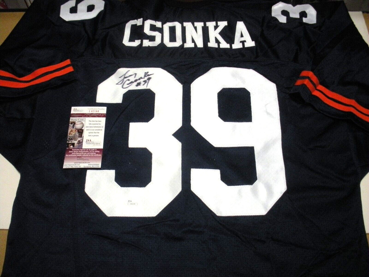 Larry Csonka Syracuse Orangeman,Hof 87 Last One