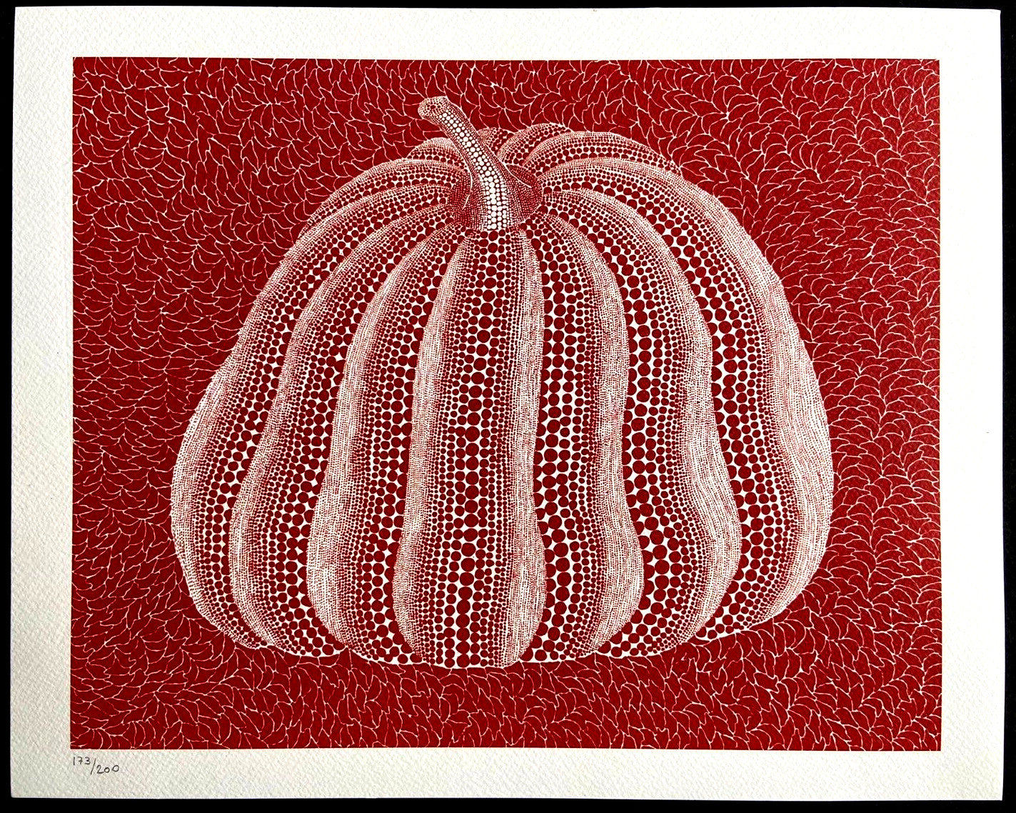 Yayoi Kusama Lithograph Mori Art Museum Coa
