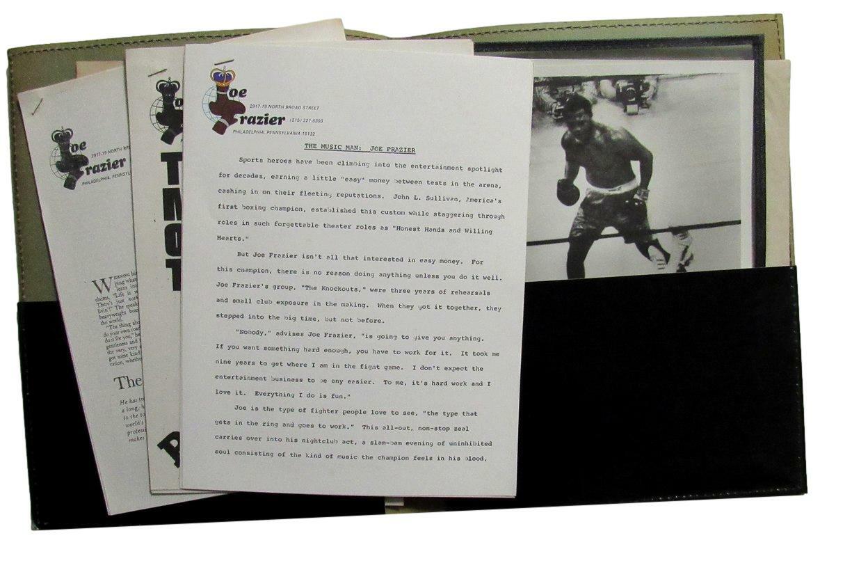 1971 Joe Frazier Heavyweight Boxing Champ