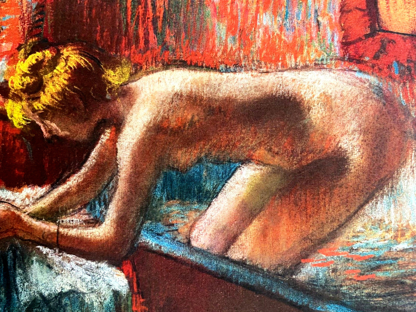 Edgar Degas Lithograph Mourlot Coa 1943 Signed
