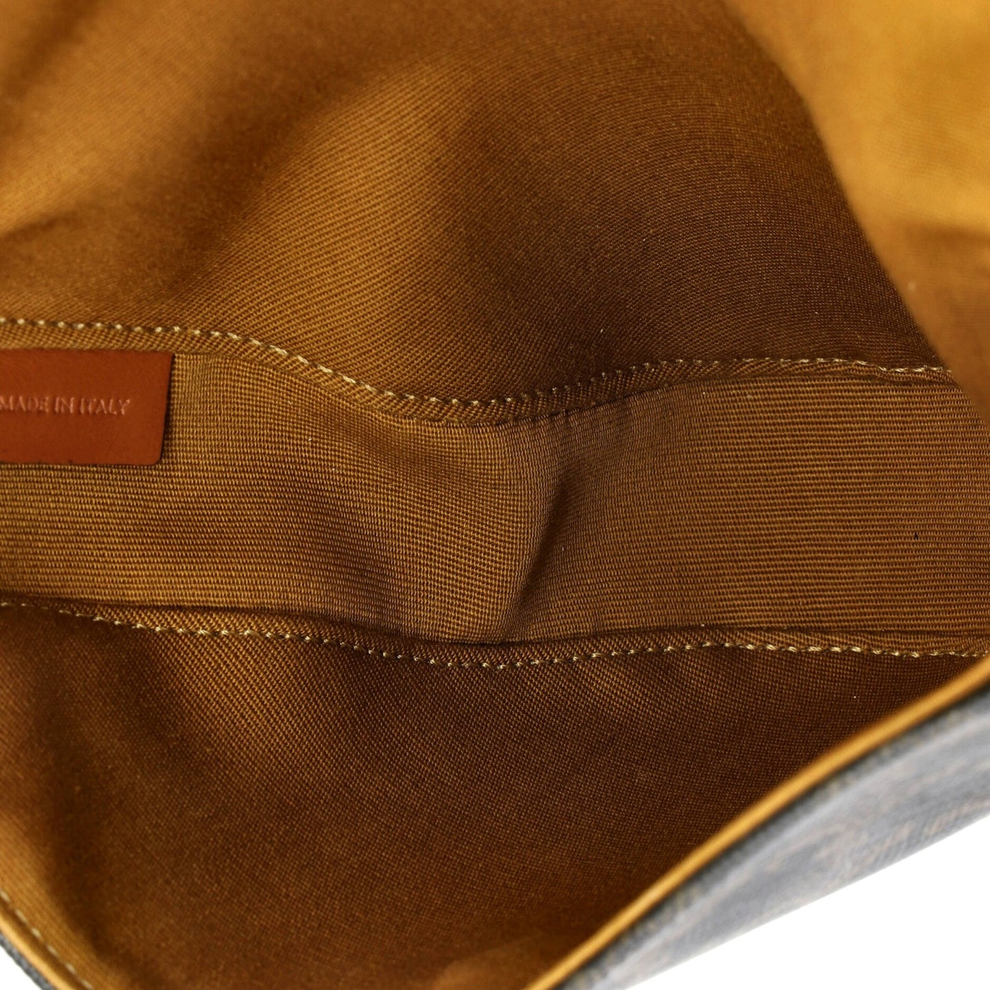 Celine Triangle Crossbody Bag Triomphe Coated Canvas Mini