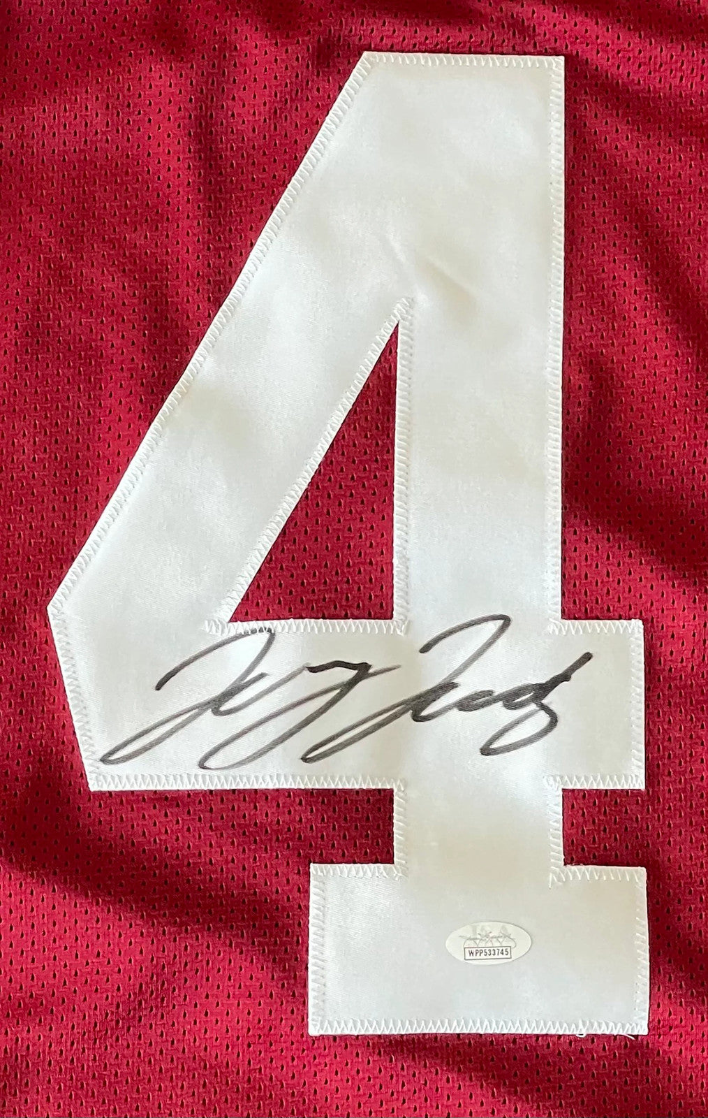 Jerry Jeudy Autographed Alabama Custom Jersey