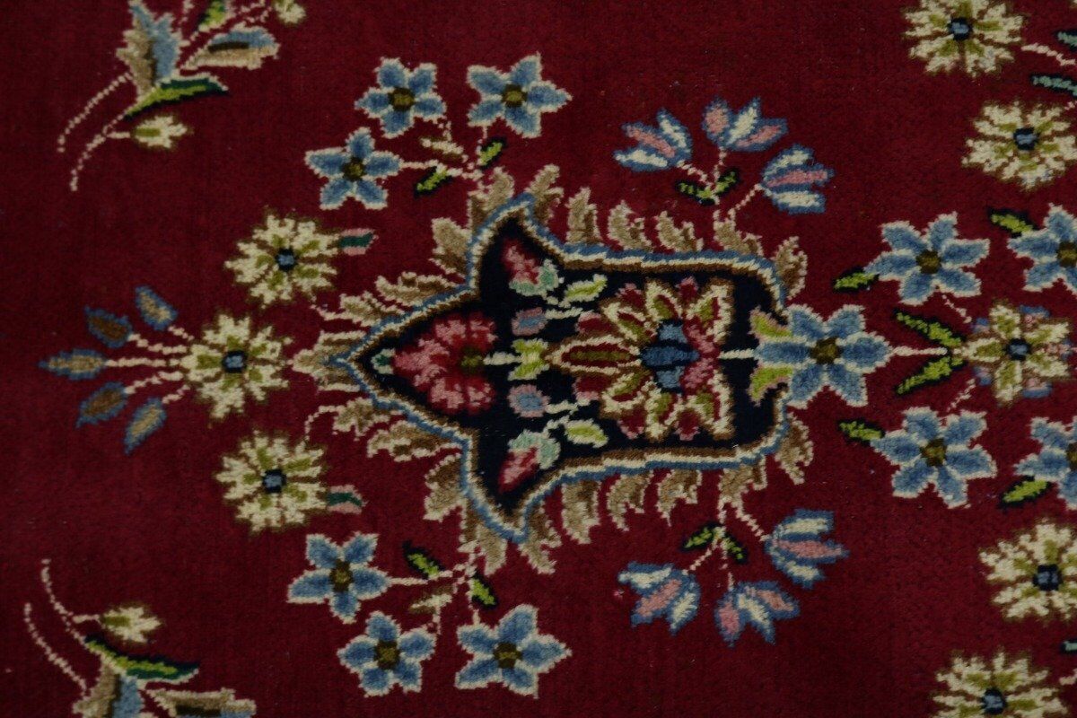 One-Of-A-Kind Vintage Handmade Oriental Rug