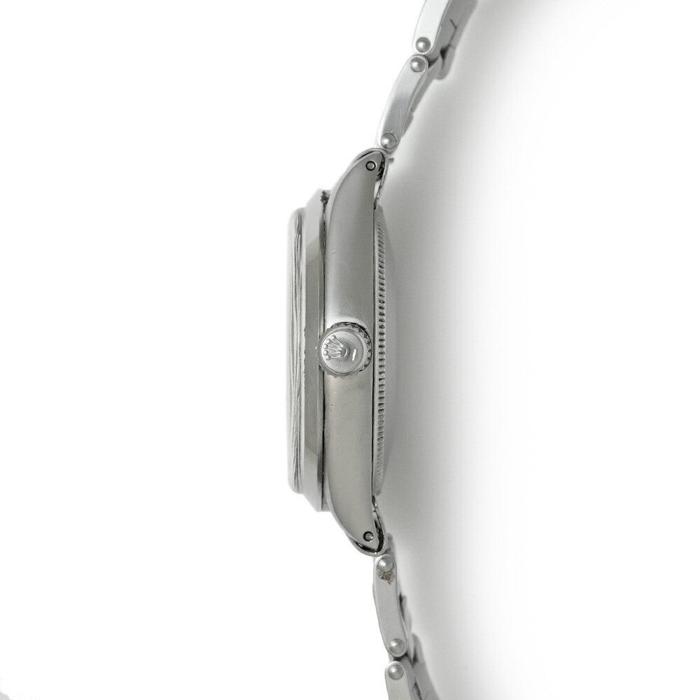 Rolex Oyster Perpetual 1002 Silver Case Size 34Mm34Mm Men'S Used Watch #24174