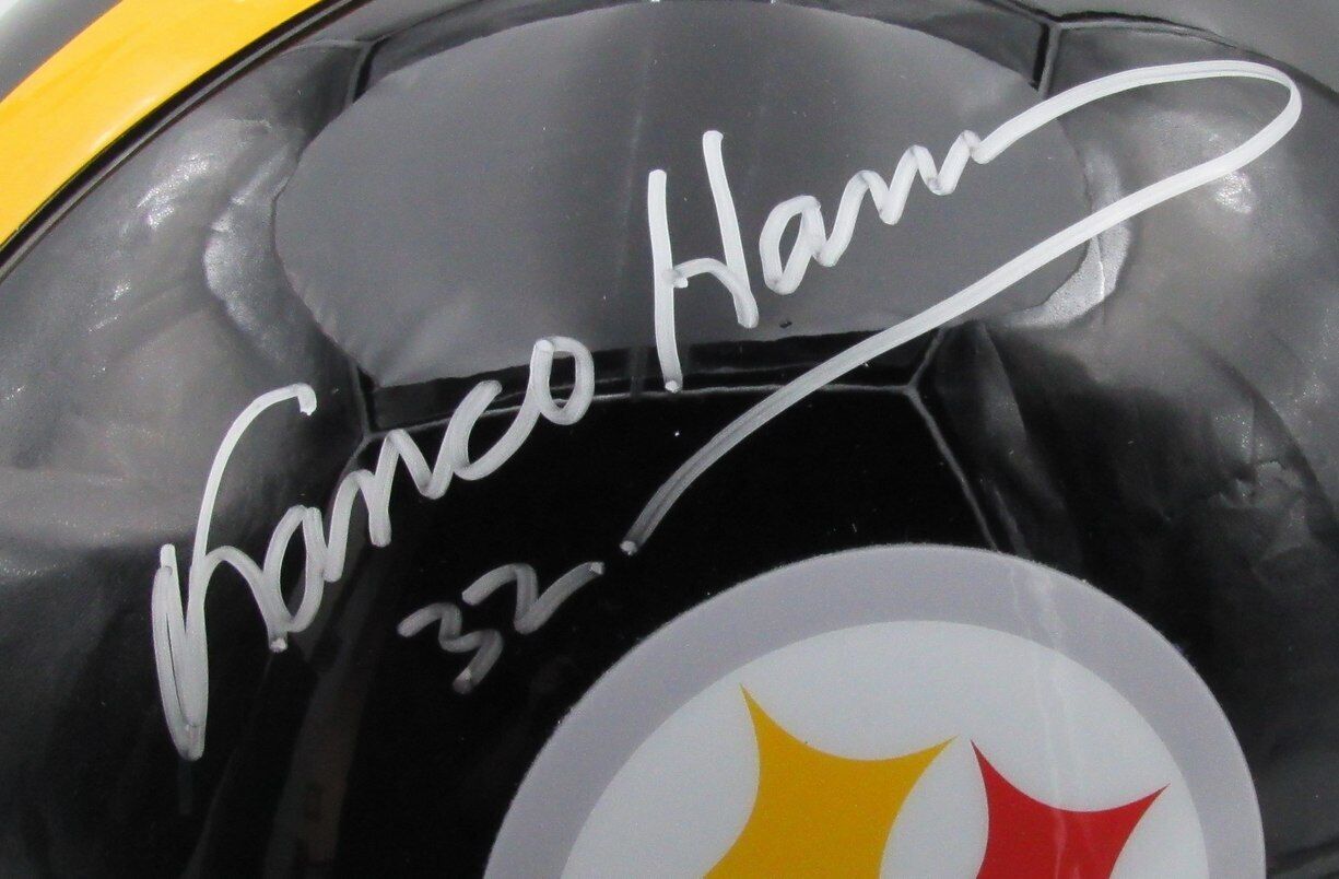 Franco Harris Signed Full Size Authentic Proline