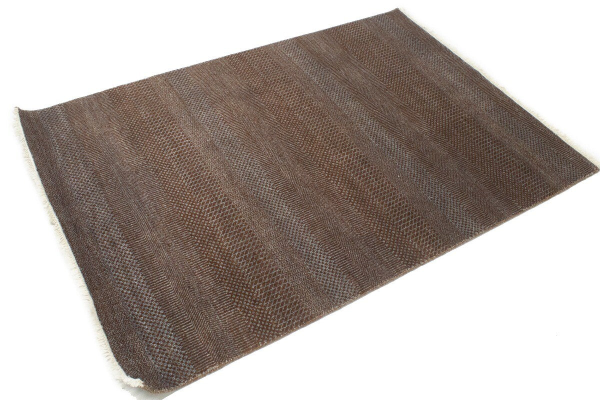 4X6 Ft Contemporary Grass Design Rug Foyer Size