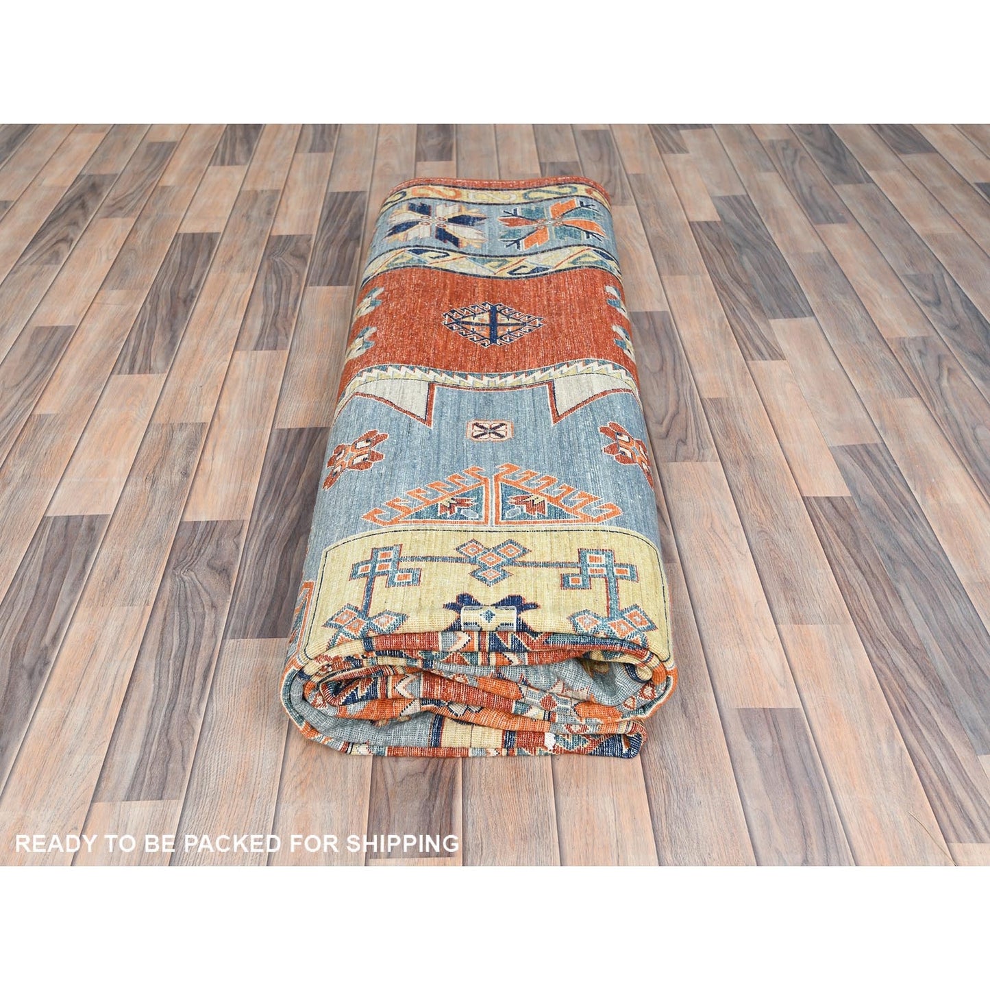 9'X12'2" Imperial Red Armenian Inspired Wool Hand Knotted Oriental Rug