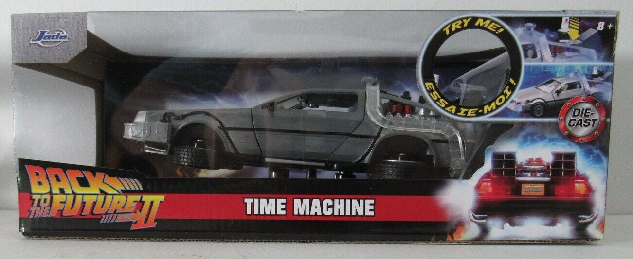 Michael J Fox Signed Delorean Diecast Car Back To Future Beckett Wit 162932