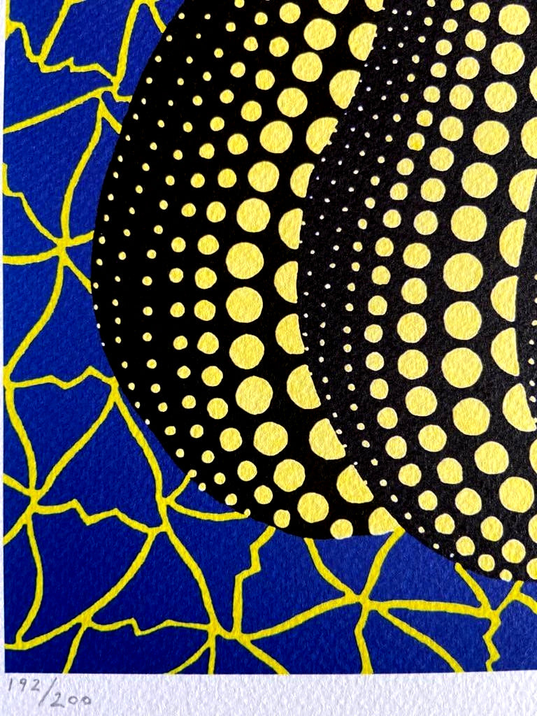 Yayoi Kusama Lithograph Mori Art Museum Coa