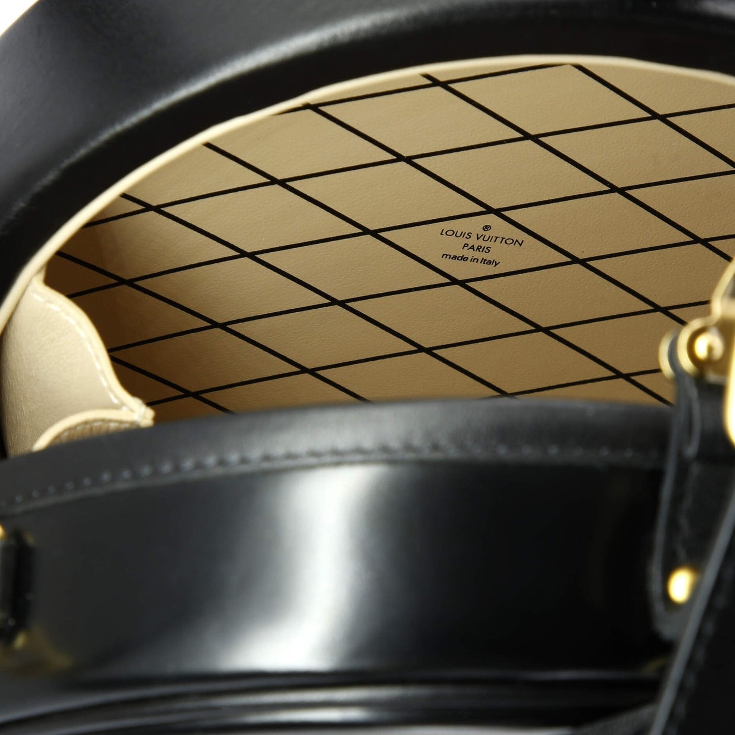 Louis Vuitton Petite Boite Chapeau Bag Anachro Bleu Printed Calfskin