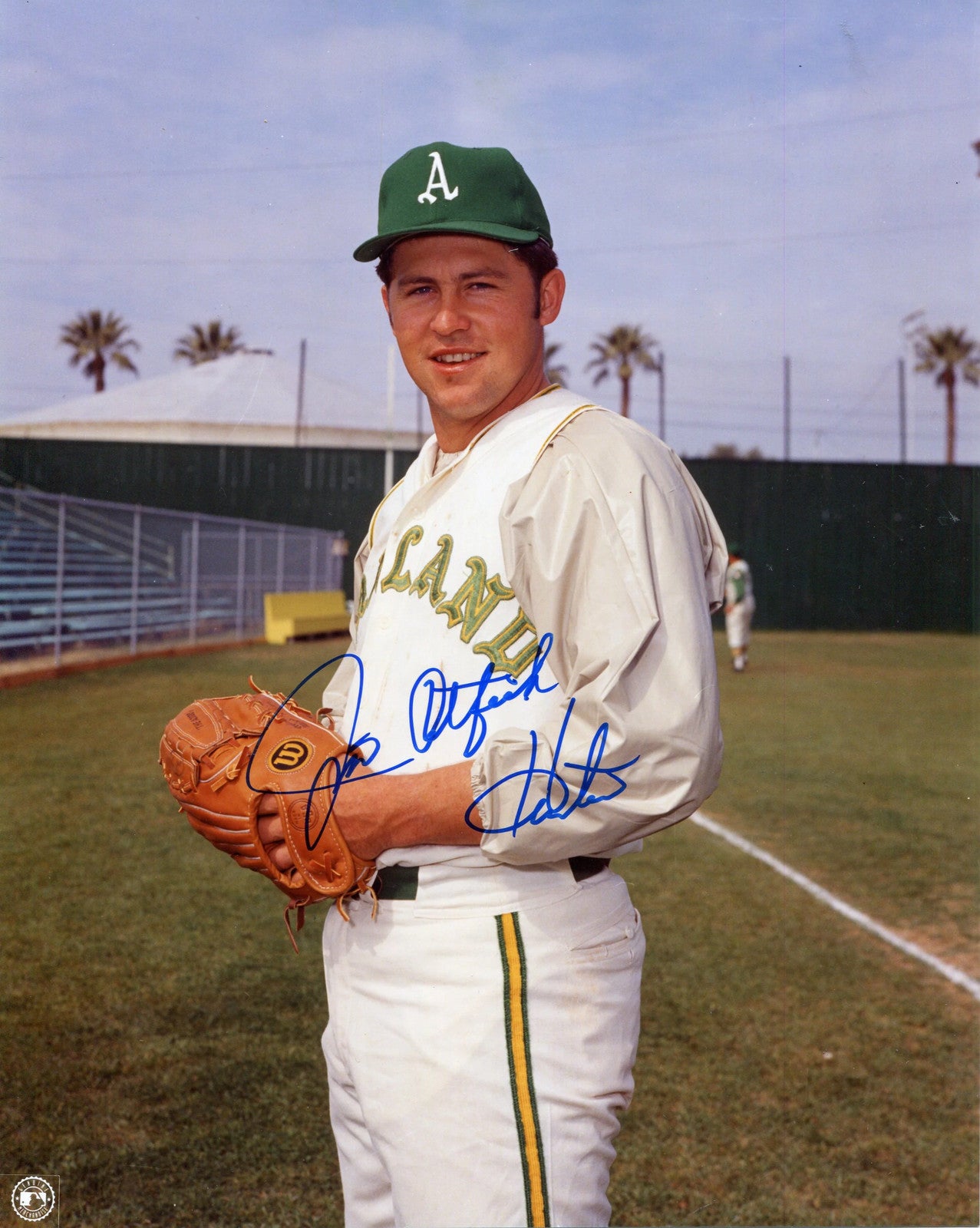 Jim "Catfish" Hunter Autographed 8X10 Photo