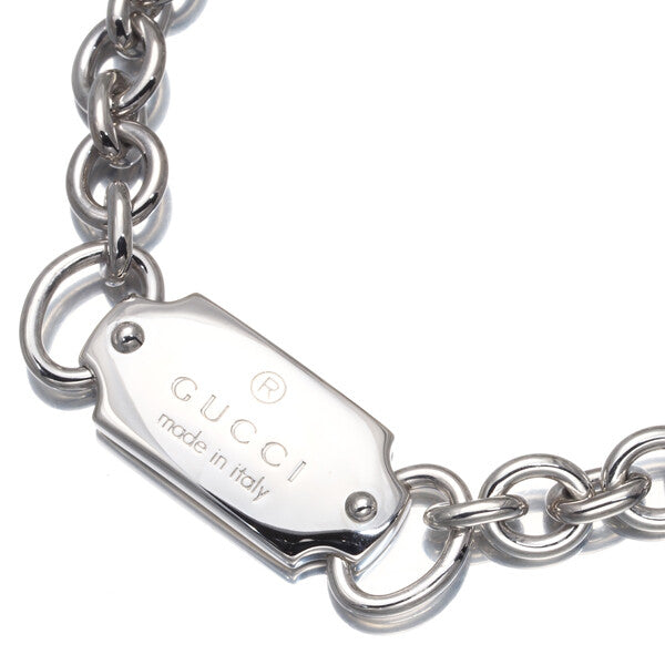Gucci Bracelet Logo 18 Engraved 925 Sterling