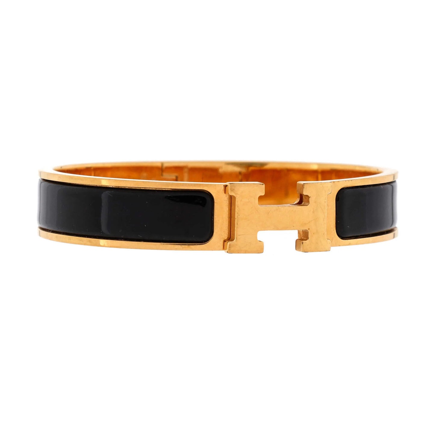 Hermes Clic H Bracelet Enamel Narrow