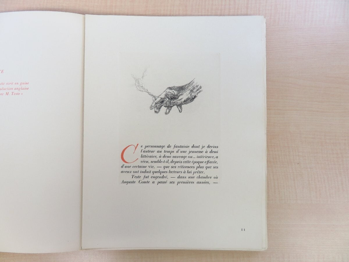 Paul Valry Album De Monsieur Teste, 1945,