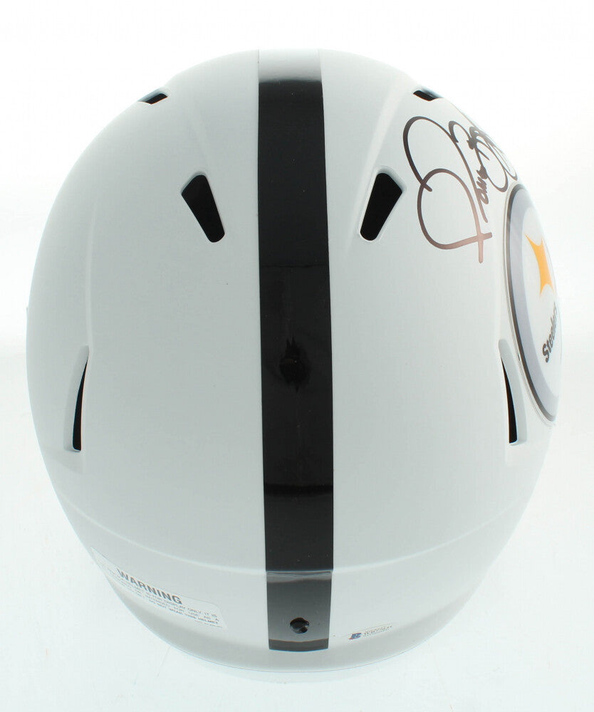 Jerome Bettis Signed Steelers Matte White Full