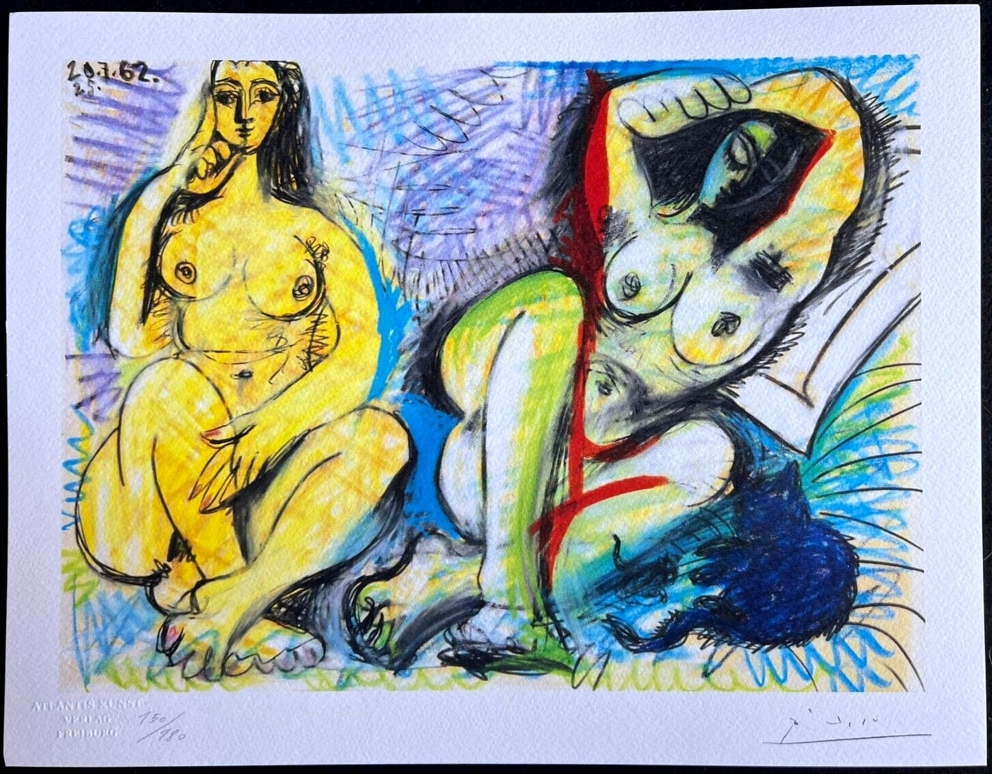 Pablo Picasso Lithograph Coa 180Es