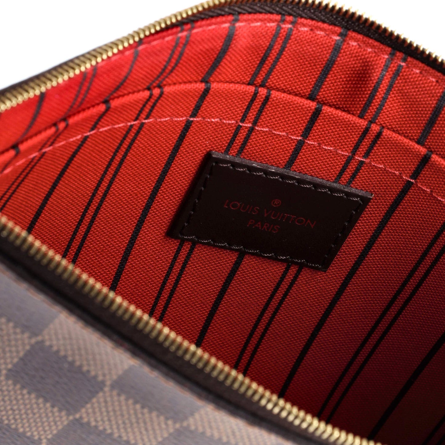 Louis Vuitton Neverfull Pochette Damier Large
