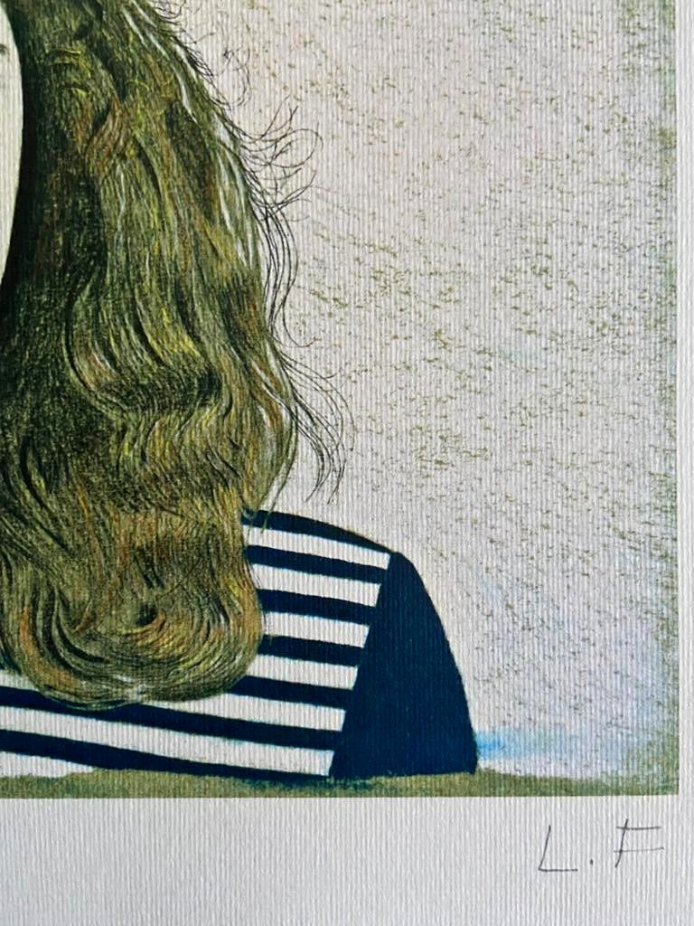 Lucian Freud Lithograph Coa Signed Numbered
