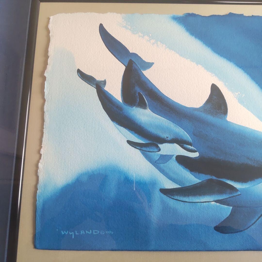 Robert Wyland Ocean Life Original Watercolor On
